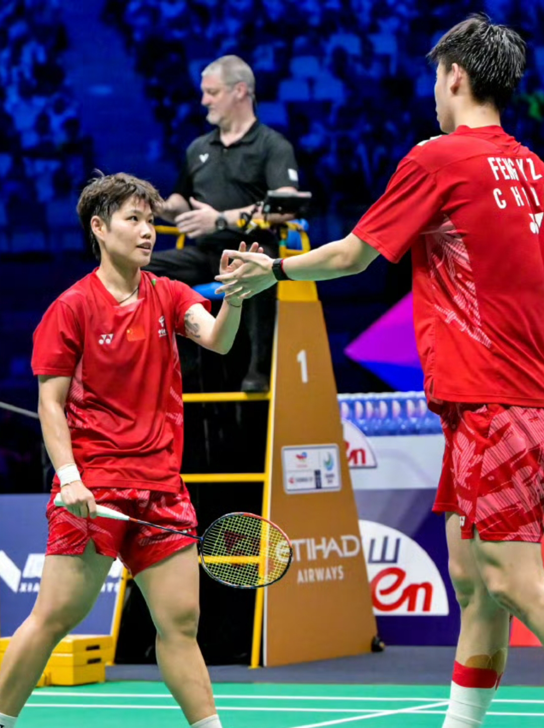 中国羽毛球队力克泰国羽毛球队,辛杜高光表现 中国羽毛球队力克泰国羽毛球队,辛杜高光表现