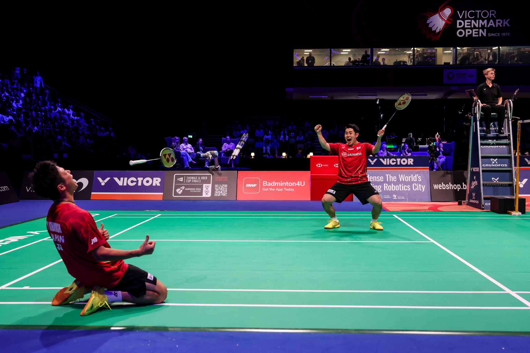 丹麦队碾压印尼队，安赛龙扛起全队